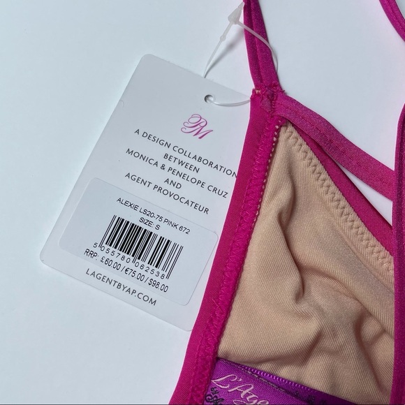 L'Agent by Agent Provocateur Alexie Bikini Top Size Small - Picture 7 of 7